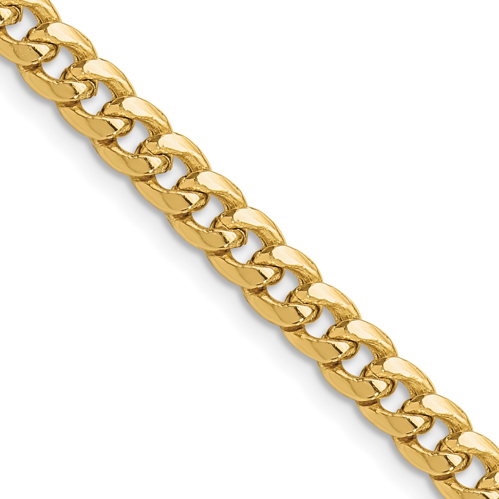 10BC201.jpg 10k 5.25mm Semi-Solid Miami Cuban Chain - Image 1