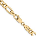10k 5.35mm Semi-Solid Figaro Chain - Image 3