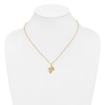10k Tri-color Black Hills Gold Necklace - Image 4