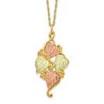 10k Tri-color Black Hills Gold Necklace