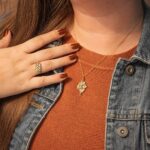 10k Tri-color Black Hills Gold Necklace - Image 6