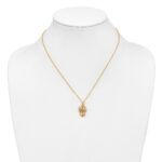 10k Tri-color Black Hills Gold Necklace - Image 4