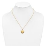10k w/ 12k Accents and 14k Gold-filled Chain Black Hills Locket - Image 4