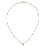 10k Tri-Color Black Hills Gold Butterfly Necklace - Image 5