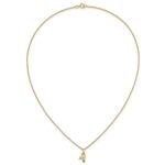 10k Tri-Color Black Hills Gold Hummingbird Necklace - Image 5