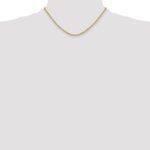 10k 3mm Semi-solid D/C Rope Chain - Image 4