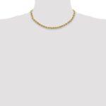 10k 3.5mm Semi-solid D/C Rope Chain - Image 4