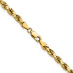 10k 4mm Semi-solid D/C Rope Chain - Image 3