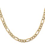 10K 5.25mm Flat Figaro Chain - Image 2