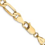 10K 5.25mm Flat Figaro Chain - Image 3