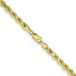 10k 4.25mm Diamond-cut Rope Chain - Image 3