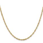 10k 2mm Singapore Chain - Image 2