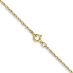 10k .8mm Lite-Baby Rope Chain - Image 3