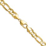 10k 10mm Concave Open Figaro Chain - Image 3