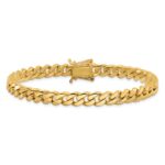 10k 7mm Hand-polished Miami Cuban Chain - Image 4