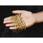 14K 12mm Diamond-cut Rope with Fancy Lobster Clasp Chain - Image 9