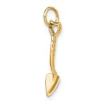 10k 3-D Spade Charm - Image 5