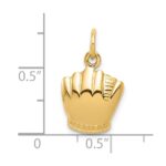 10K Baseball Charm - Image 3