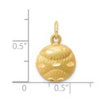 10K Baseball Charm - Image 3