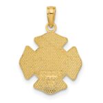 10k St. Florian Protect Us/Fire Dept. Pendant - Image 3