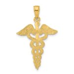 10k Caduceus Pendant - Image 4