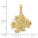 10k Dragon Pendant - Image 4