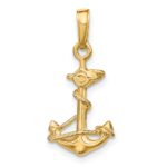 10k 3-D Anchor with Rope Pendant - Image 4