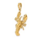 10k Lobster Pendant - Image 4