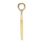 10k Polished Cross Pendant - Image 2