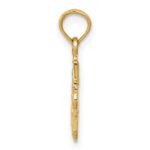 10k Miniature Four Way Medal Pendant - Image 2