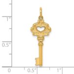 10k Solid Key Charm - Image 3
