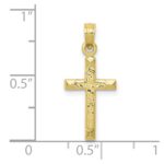 10K Cross Pendant - Image 4