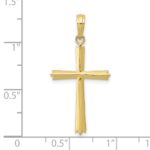 10k Cross Pendant - Image 5