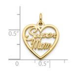 10K SUPER MOM Charm - Image 3