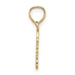 10K GOD HEARTS YOU Charm - Image 2