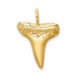 10K Shark Tooth Pendant - Image 4