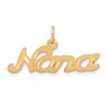 10K Satin NANA Charm