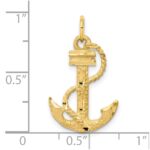 10k Anchor Charm - Image 3