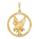 10k Eagle Charm