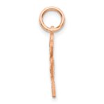 10k Rose Gold Four Leaf Clover Pendant - Image 2