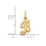 10K Initial B Charm - Image 3