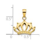 10k Crown Charm - Image 3