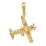 10k 3-D High-Wing Airplane Pendant - Image 4