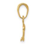 10K Mini Dolphin Pendant - Image 2