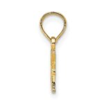 10k I HEART MY CAT Charm - Image 2