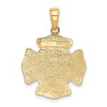 10k St. Florian Protect Us/Fire Dept. Pendant - Image 3