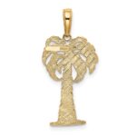 10k Palm Tree Pendant - Image 4