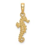10k Seahorse Pendant - Image 4