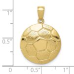 10k Soccer Ball Pendant - Image 3