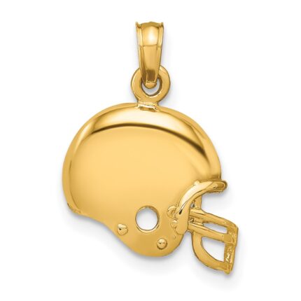 10k Football Helmet Pendant